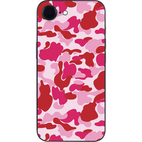 Pink Street Camo iPhone 16e Skin