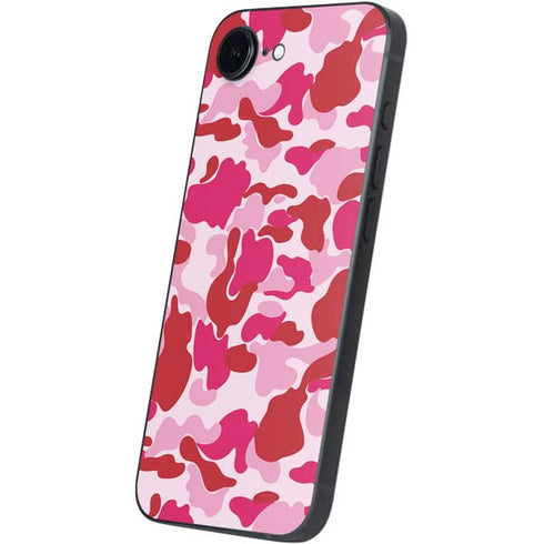 Pink Street Camo iPhone 16e Skin