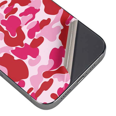 Pink Street Camo iPhone 16e Skin