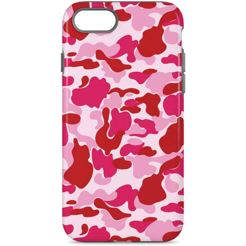 Pink Street Camo iPhone Cases