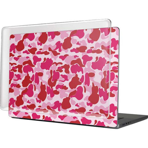 Pink Street Camo MacBook Cases