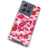 Pink Street Camo Moto G Stylus 5G (2025) Clear Case