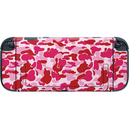 Pink Street Camo Nintendo Switch 2 (2025) with Joy-Con Skin