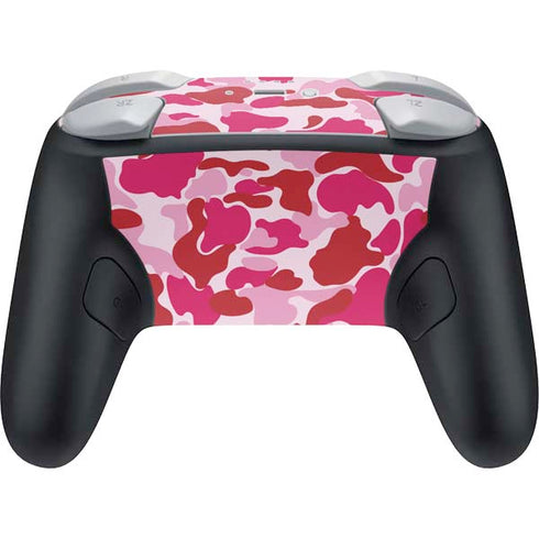 Pink Street Camo Nintendo Switch 2 (2025) Pro Controller Skin