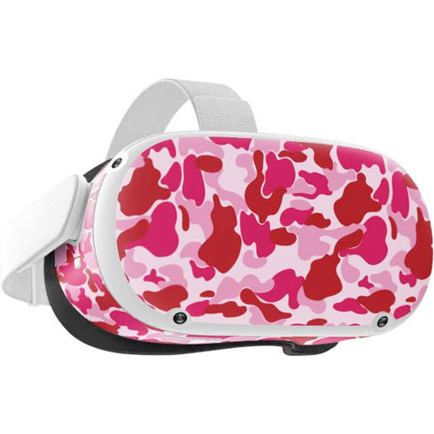 Pink Street Camo Oculus Quest 2 Skin