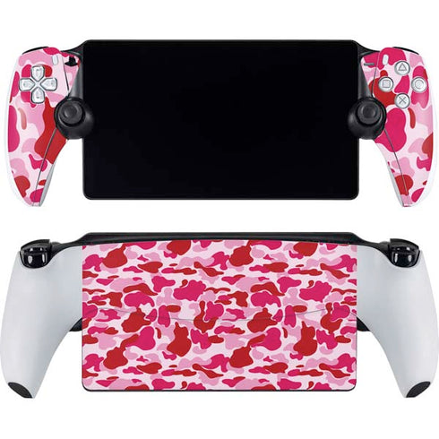 Pink Street Camo PlayStation Portal Remote Player Skin