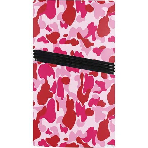 Pink Street Camo PS5 Pro Console Skin