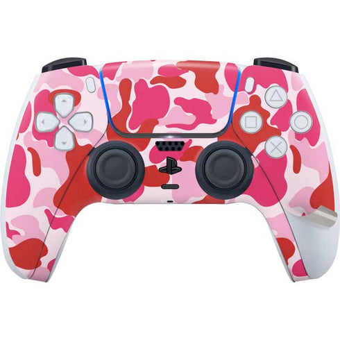 Pink Street Camo PS5 Pro Disk Bundle Skin