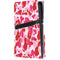 Pink Street Camo PS5 Pro Disk Console Skin