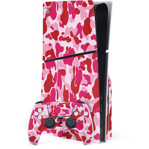 Pink Street Camo PlayStation PS5 Skins