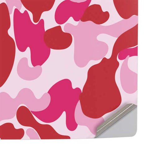 Pink Street Camo PS5 Slim Digital Edition Console Skin