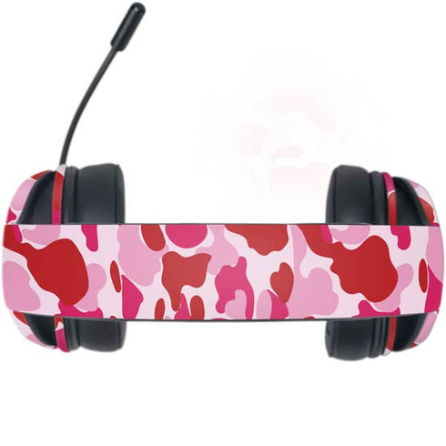 Pink Street Camo Razer Kraken X Skin