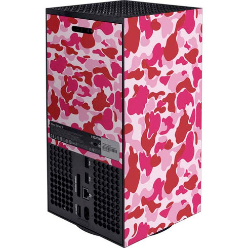Pink Street Camo XBox Series X Digital Edition Bundle Skin
