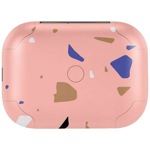 Pink Terrazzo Amazon Echo Buds Skin