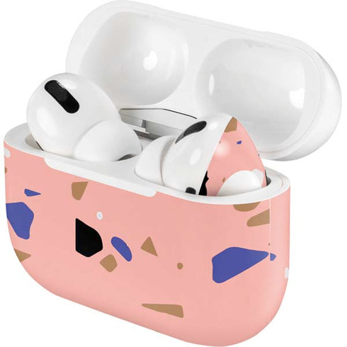 Pink Terrazzo AirPods Skins