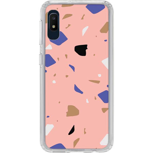 Pink Terrazzo Galaxy Cases