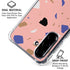 Pink Terrazzo Galaxy A36 5G Clear Case