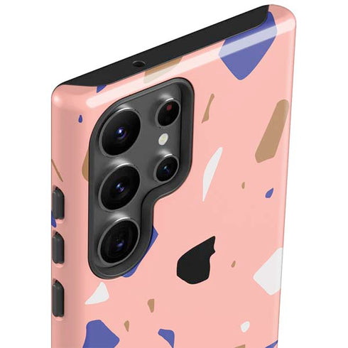 Pink Terrazzo Galaxy S23 Ultra Pro Case