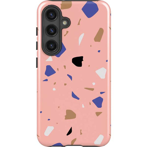 Pink Terrazzo Galaxy S25 Impact Case
