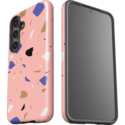 Pink Terrazzo Galaxy S25 Impact Case