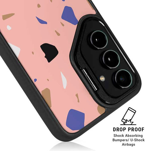 Pink Terrazzo Galaxy S25 Ultra Kickstand Case
