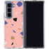 Pink Terrazzo Galaxy Z Fold5 5G Clear Case