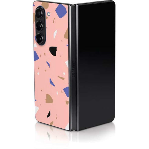 Pink Terrazzo Galaxy Z Fold5 5G Skin