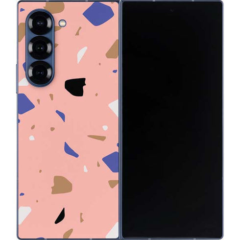 Pink Terrazzo Galaxy Z Fold6 Skin