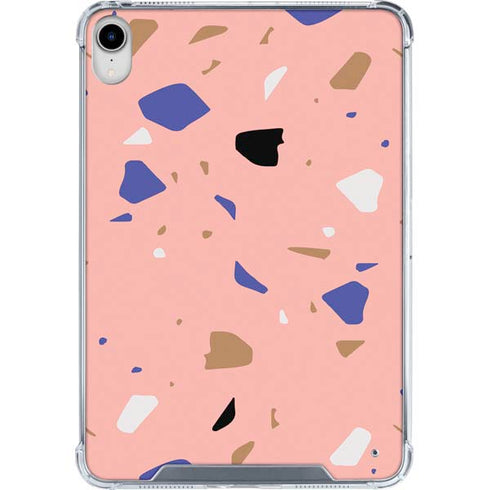 Pink Terrazzo iPad 11th Gen (2025) Clear Case