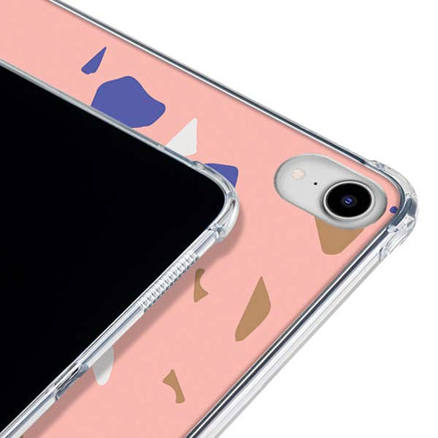 Pink Terrazzo iPad 11th Gen (2025) Clear Case