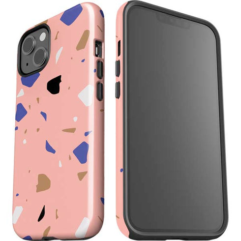 Pink Terrazzo iPhone 15 Impact Case