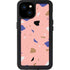 Pink Terrazzo iPhone 15 Plus Waterproof Case