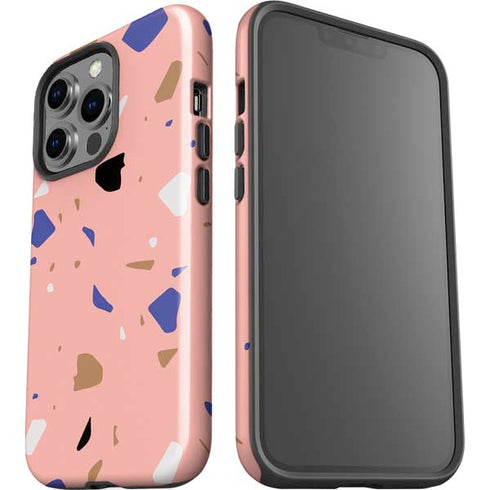 Pink Terrazzo iPhone 15 Pro Impact Case