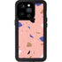 Pink Terrazzo iPhone 15 Pro Waterproof Case
