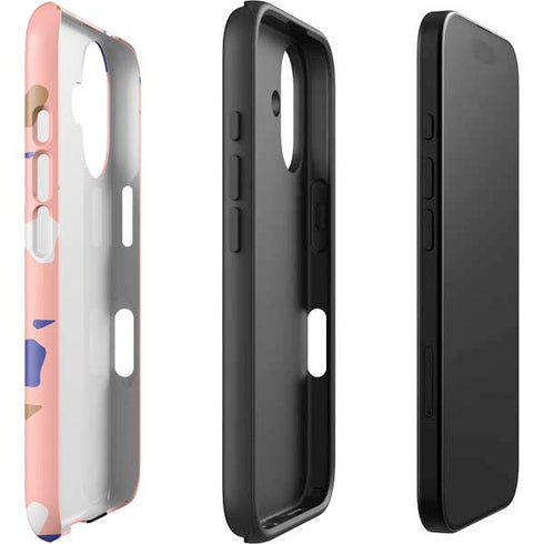 Pink Terrazzo iPhone 16 Plus Impact Case