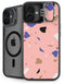 Pink Terrazzo iPhone 16 Plus Kickstand Case
