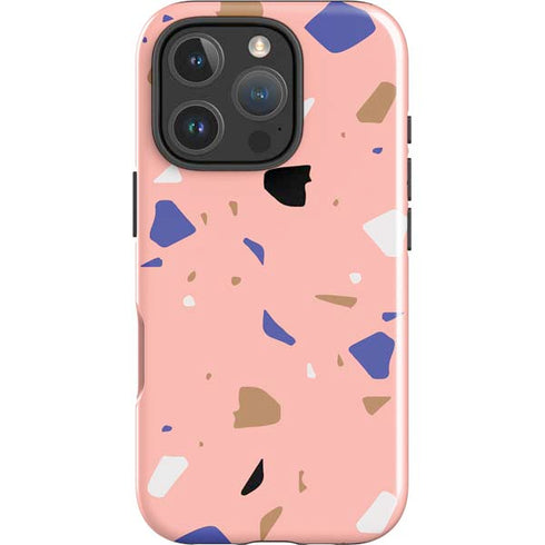 Pink Terrazzo iPhone 16 Pro Max Impact Case