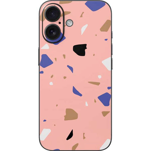 Pink Terrazzo iPhone 16 Skin
