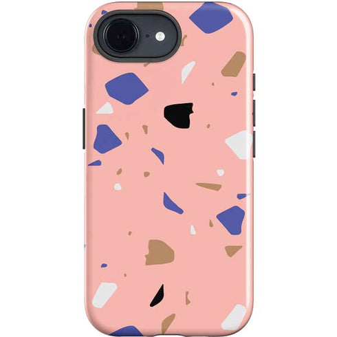 Pink Terrazzo iPhone 16e Impact Case