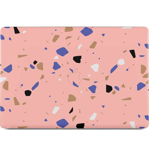 Pink Terrazzo MacBook Skins