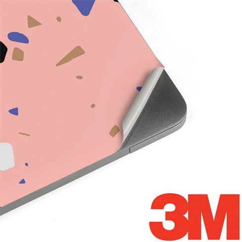 Pink Terrazzo MacBook Skins