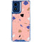 Pink Terrazzo Moto G 5G (2024) Clear Case