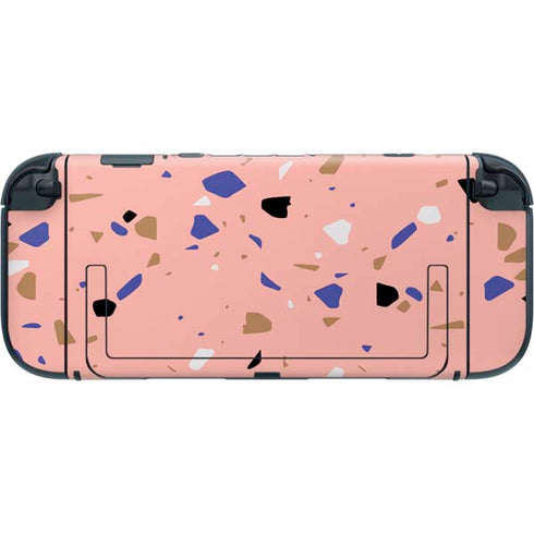 Pink Terrazzo Nintendo Switch 2 (2025) with Joy-Con Skin