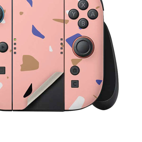 Pink Terrazzo Nintendo Switch 2 (2025) Joy-Con Controller Skin