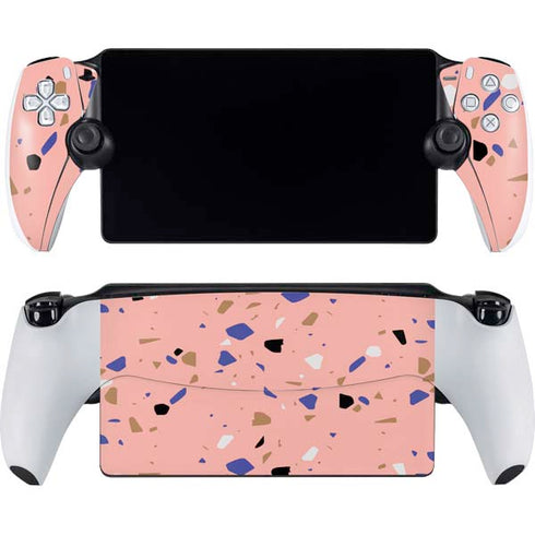 Pink Terrazzo PlayStation Portal Remote Player Skin