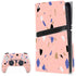 Pink Terrazzo PS5 Pro Disk Bundle Skin