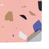 Pink Terrazzo PS5 Pro Disk Console Skin