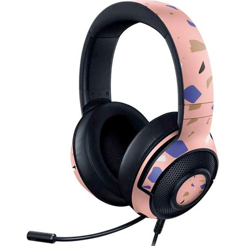Pink Terrazzo Razer Kraken X Skin