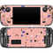 Pink Terrazzo Steam Deck Handheld Gaming Computer OLED Skin