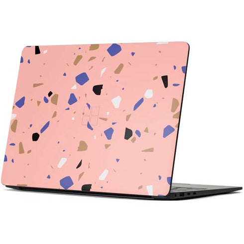 Pink Terrazzo Surface Laptop 7 15in Skin
